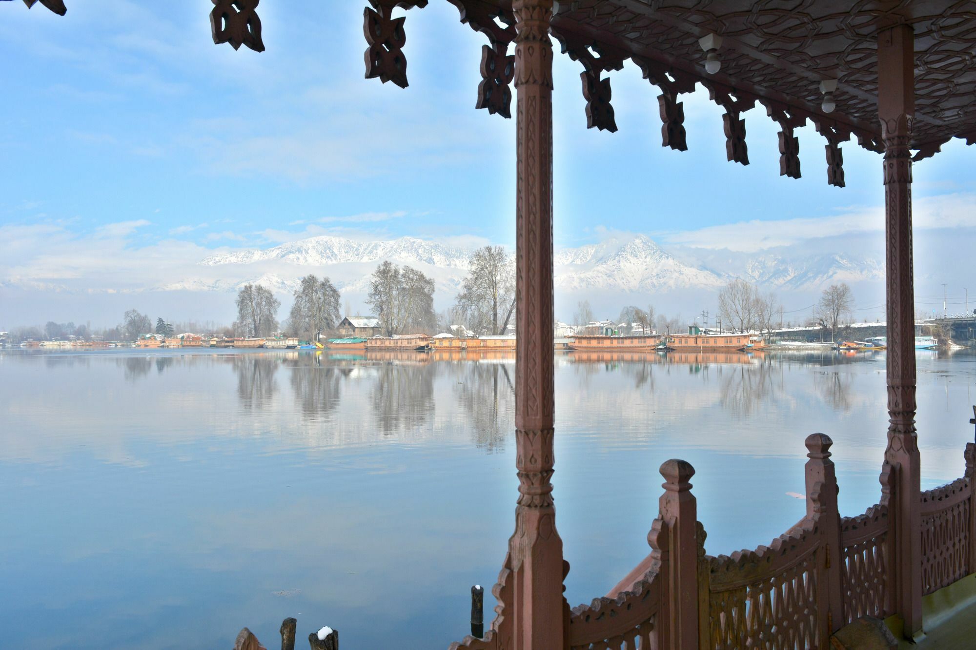 Golden Flower Heritage Houseboat Nagin Bagh Exterior photo
